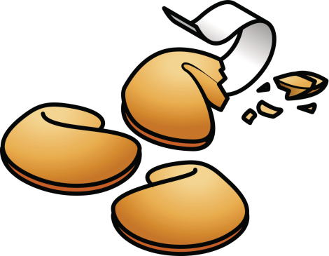 Fortune Cookie Clip Art, Vector Images & Illustrations