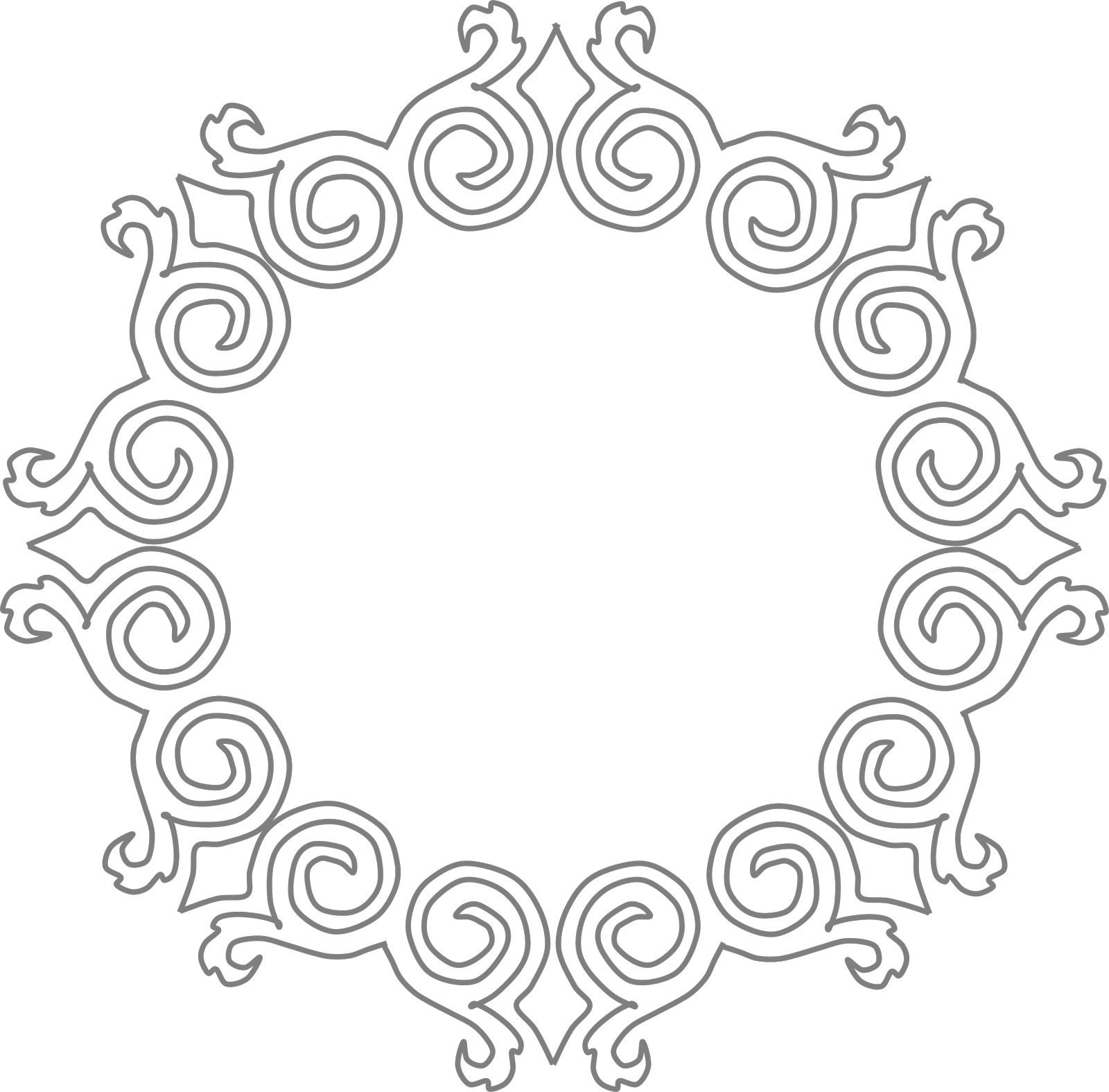 Motif Borders Clipart | Clipart Club