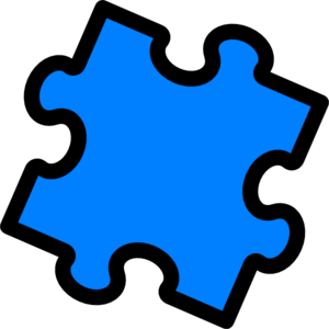 Clipart 5 puzzle pieces