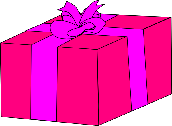Birthday present clip art free clipart