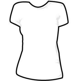 T-shirt vector template | 123Freevectors