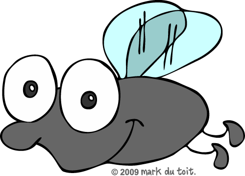 Cartoon Fly Clipart Graphic Royalty Free Vector Clip Art Stock ...