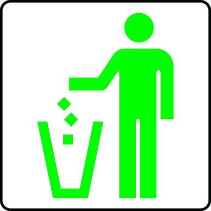 Trash Can Sign | Free Download Clip Art | Free Clip Art | on ...