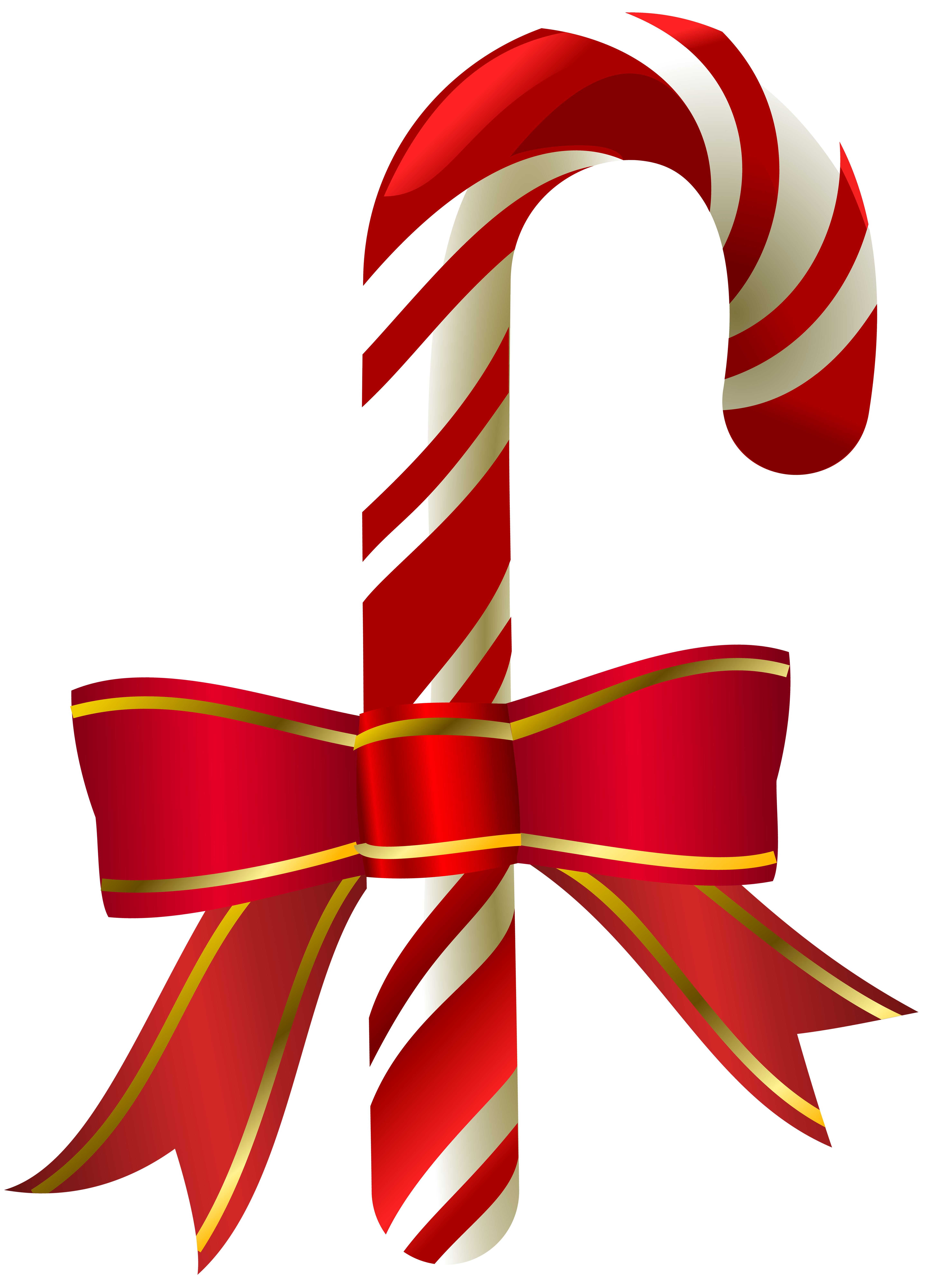 Christmas Candy Cane Transparent PNG Clip Art