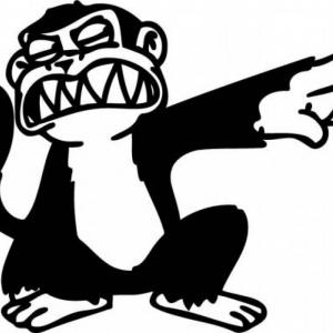 Angry Gorilla Vector Hd Design | Piclipart