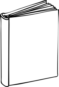 Blank book cover clipart - ClipartFox