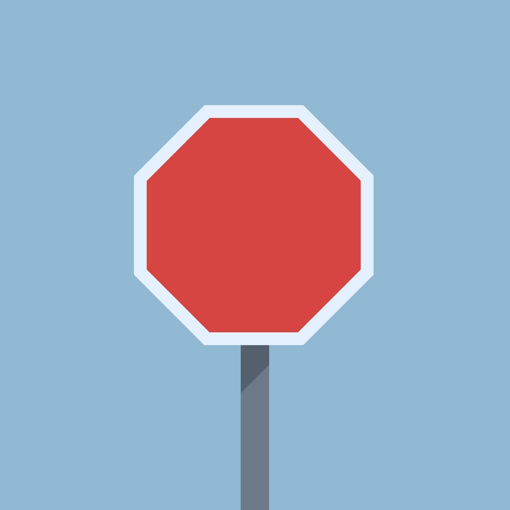 Image - Flat-Red-STOP-Sign-1024.jpg | Corduroy (TV series) by ...