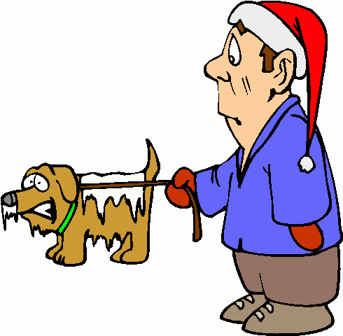 Clip Art Man Walking Dogs Clipart