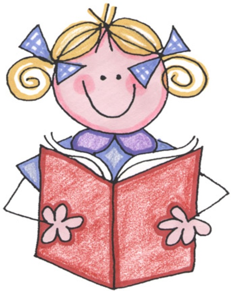Free Clip Art Children Reading Books - Free ...