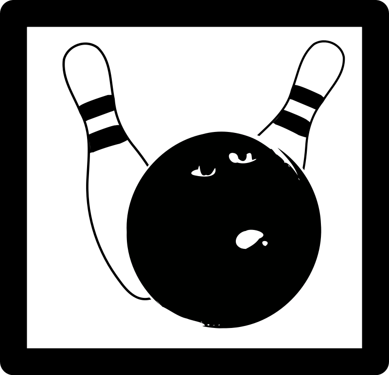 Bowling Icon Free Vector