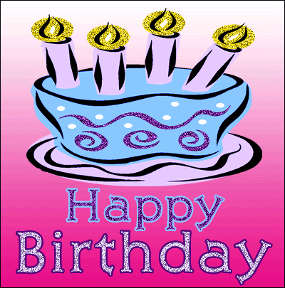 Moving animated Happy Birthday greeting images, Birthday party and ...