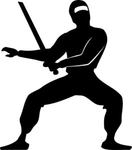 Pathetic Ninja clip art - vector clip art online, royalty free ...