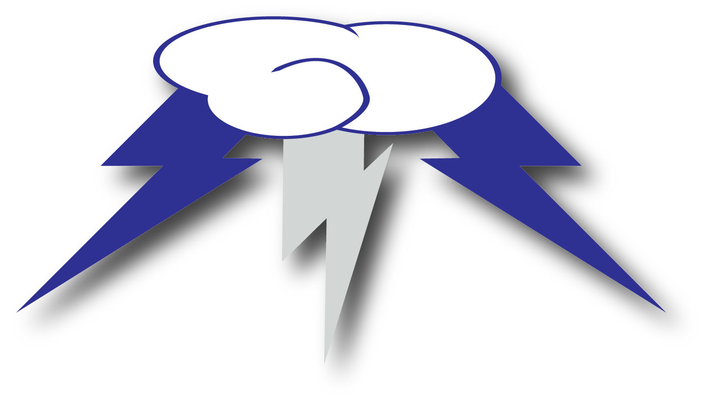 Blue Bolt Cutie Mark by Silentmatten
