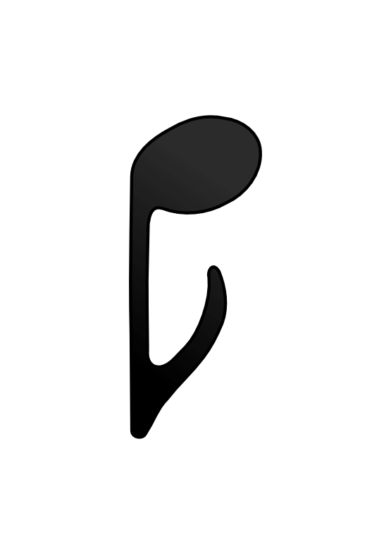 eighth note SVG