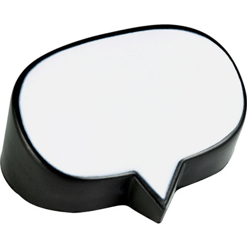 Caption Bubble Stress Reliever | Imprinted Stress Balls | 1.05 Ea.