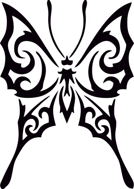 Butterfly Drawings for Tattoos | Tattoo Hunter