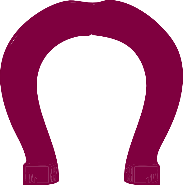 Horseshoe clip art - vector clip art online, royalty free & public ...
