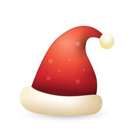 Santa Claus Hat Icon, PNG ClipArt Image