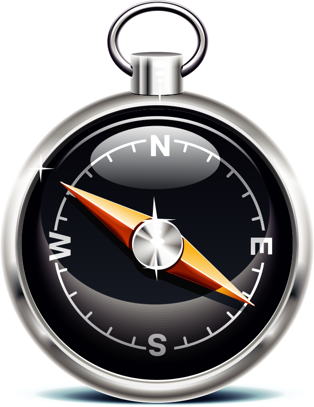 Clipart - Compass icons