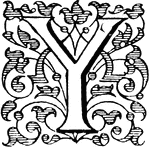 Decorative Letters: Y | ClipArt ETC