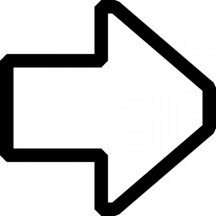 Arrow hollow outline Free vector for free download (about 2 files).