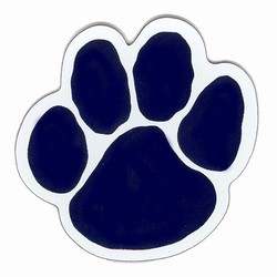 Blue Paw Print Logo - ClipArt Best