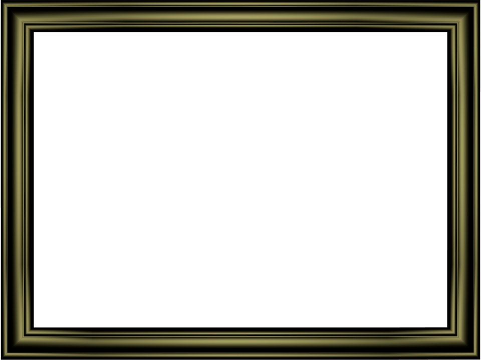 Frame With Gold Swirls Next The List This Certificate Border ...