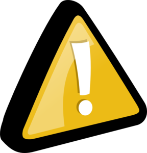 Attention Yellow clip art - vector clip art online, royalty free ...