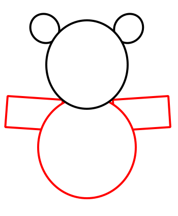 How to draw a teddy bear