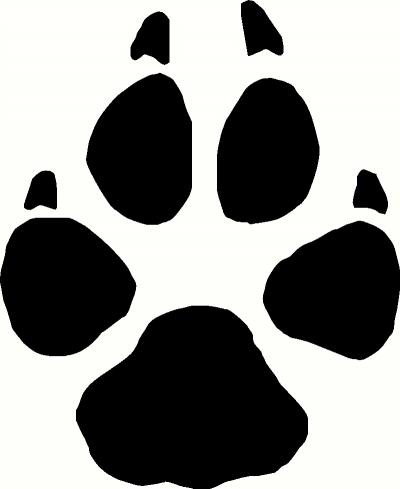 Wolf Paw Print Clip Art - ClipArt Best