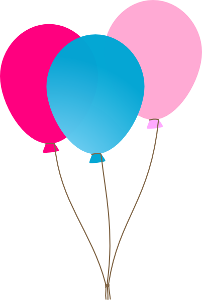 Girl Ballons Clip art - Vector graphics - Download vector clip art ...