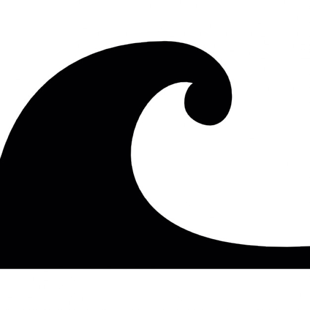 Ocean wave shape Icons | Free Download