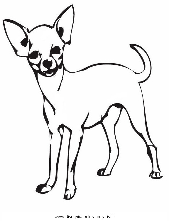 Chihuahua Clip Art Black and White – Clipart Free Download