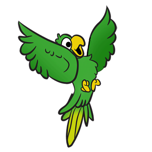 Animations A2Z - animated gifs of people parrot