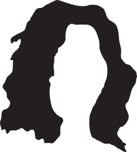 Long Hair Clipart