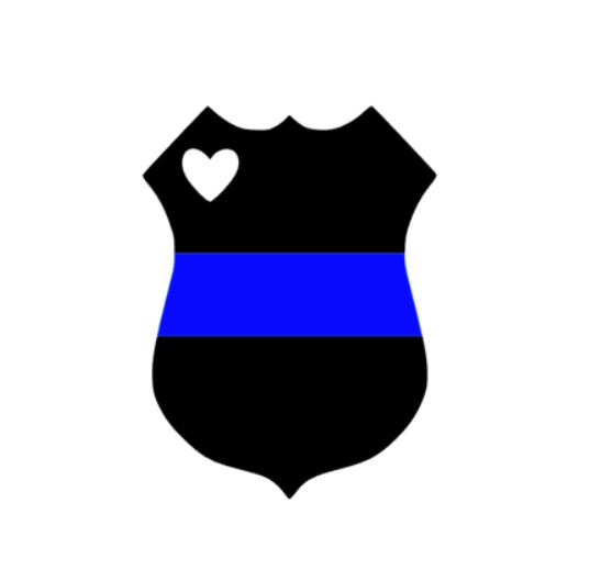 Police badge decal | Etsy