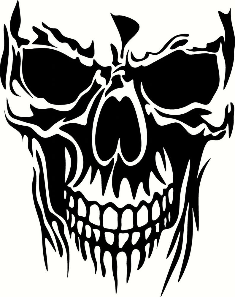 Sticker Skull - ClipArt Best