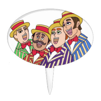 Barbershop Cake Toppers | Zazzle