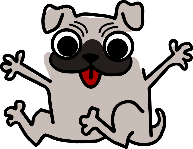 Funny Dog Clipart