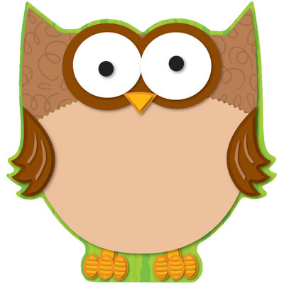 Owl Two-Sided Decoration [ CD188019 ] - Carson-Dellosa publishes ...