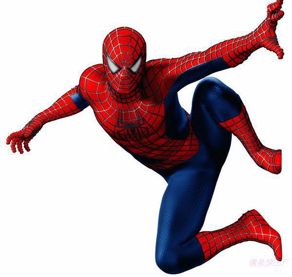 Spiderman a superhero with spider abilities safe the world