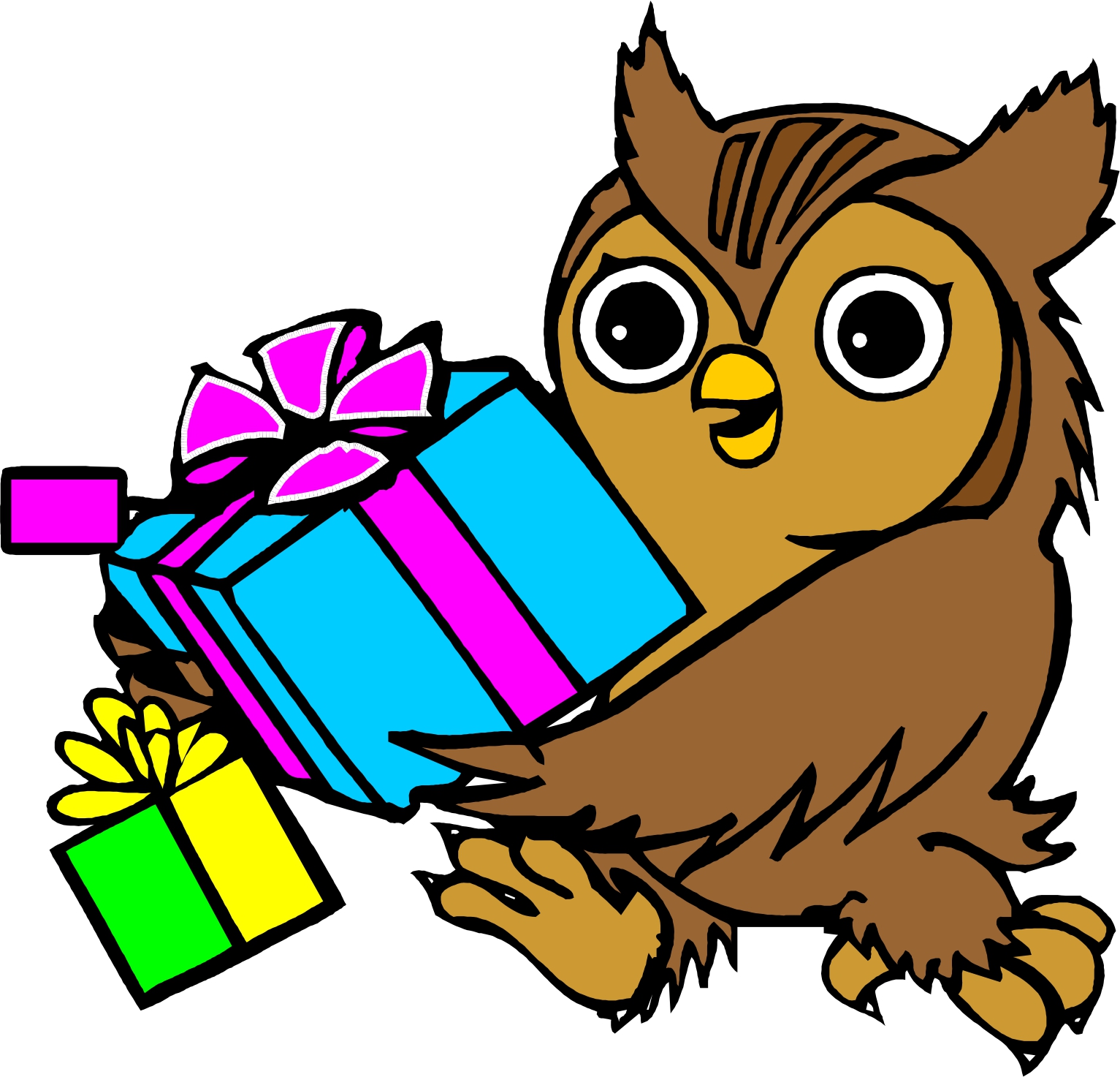 Cartoon Owl Face - ClipArt Best