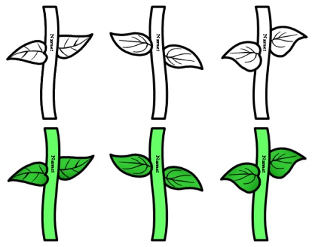 Flower Stem Template