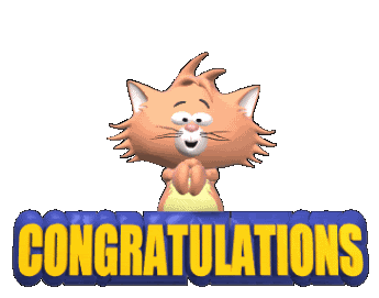 Free Animated Congratulations Messages Gifs, Congratulations