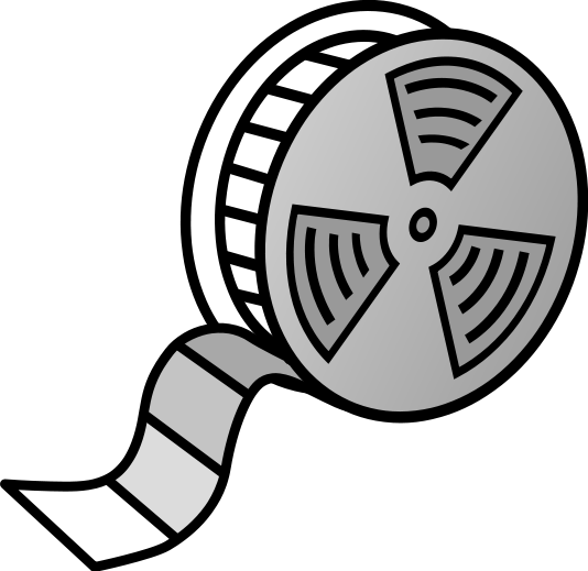 Movie reel old film camera clip art clipartbold - dbclipart.com