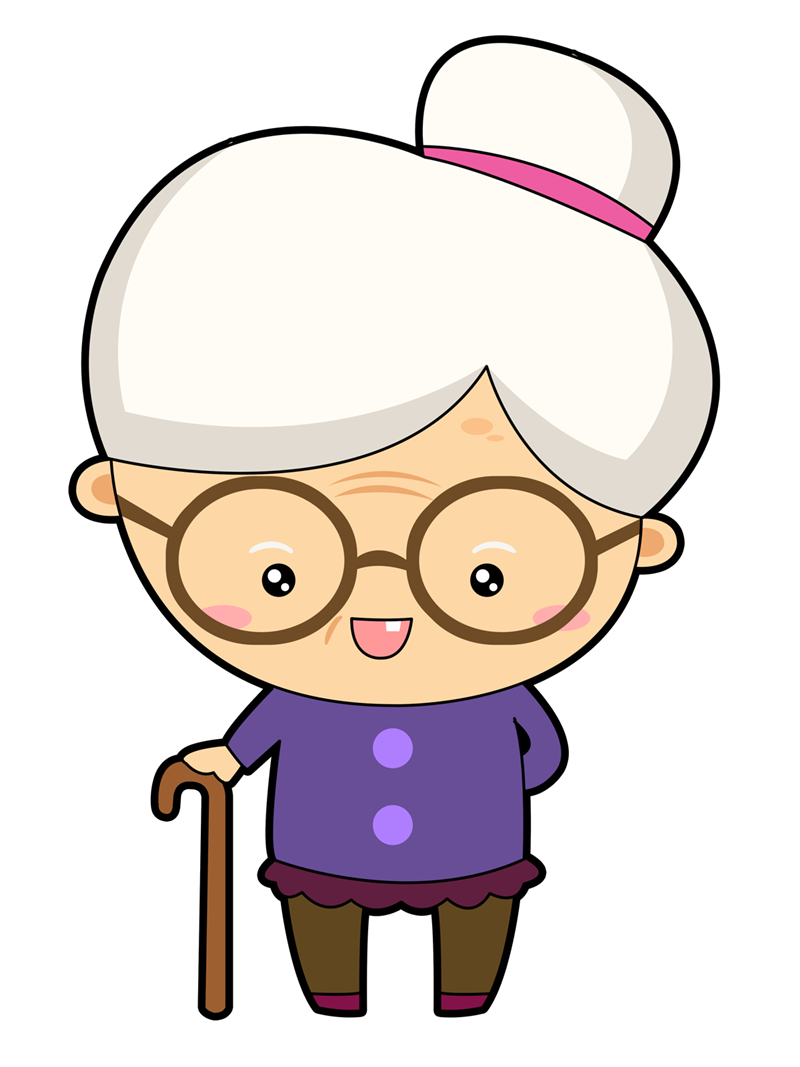 Grandmother Clipart - Tumundografico