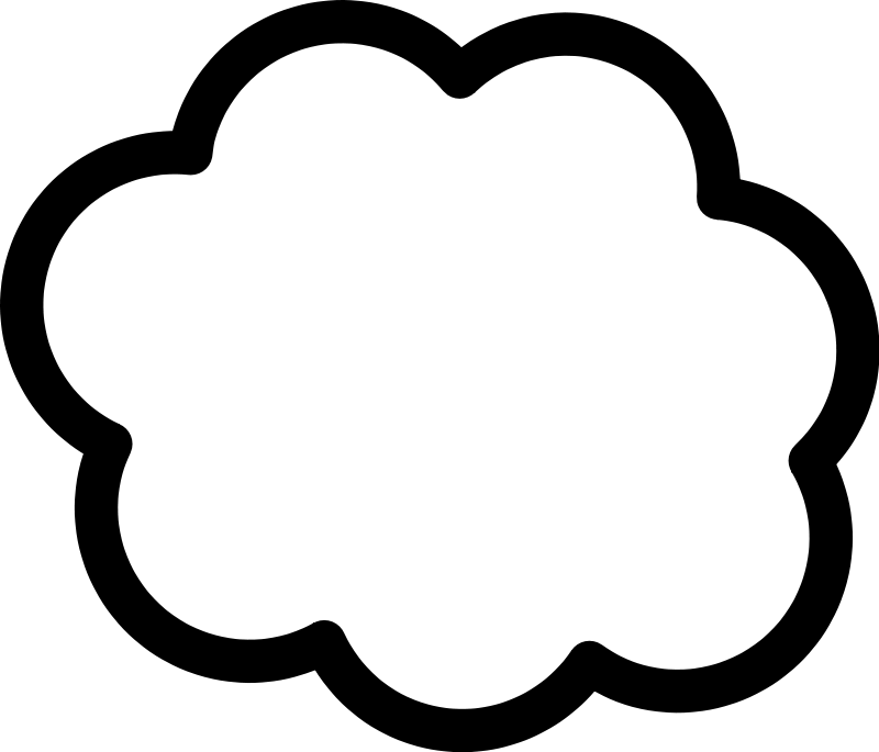 Cloud Free Vector / 4Vector