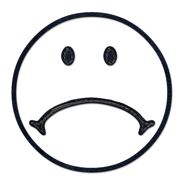 A Picture Of A Sad Face