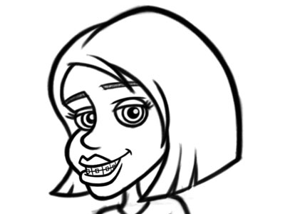 teenage-girl-cartoon-character ...