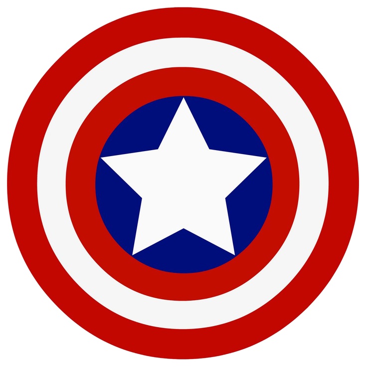 Captain America Shield Emblem | Heroes | Pinterest
